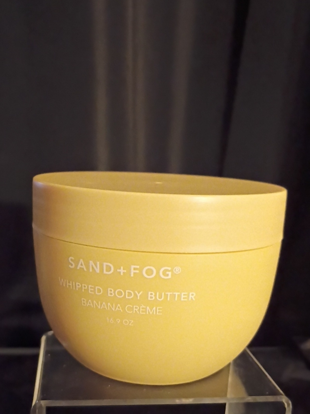 Sand + Fog Banana Crème Whipped Body Butter - Soft Yellow